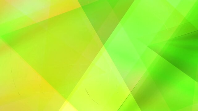 Abstract Geometric Green Light Transition 4K