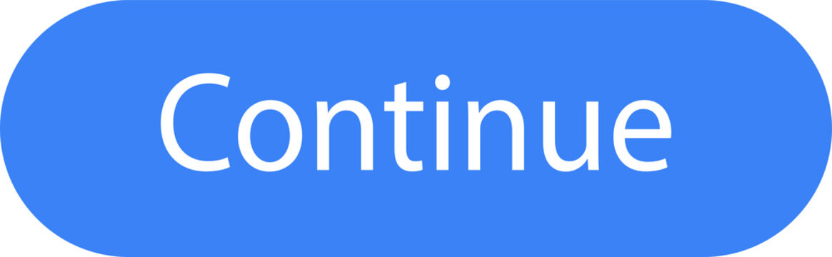 Continue button icon. Blue rounded web interface element for user action.