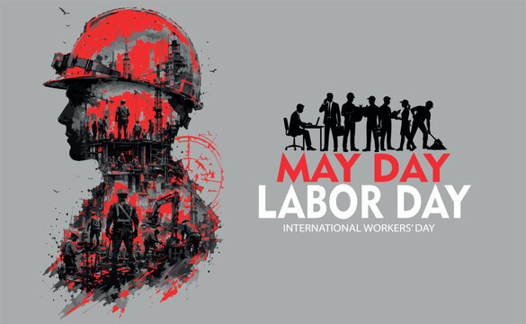 May Day International Workers' Day Concept