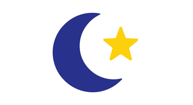 Crescent Moon and Yellow Star.
