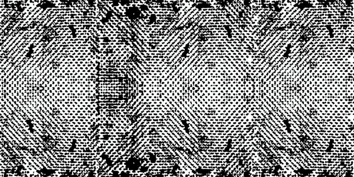 Old gray grey anthracite black worn vintage shabby damask patchwork hexagonal hexagon motif tiles tile mosaic stone concrete cement wall texture background banner