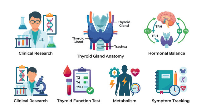 Thyroid Gland Health: Anatomy, Hormonal Balance, Metabolism, Research