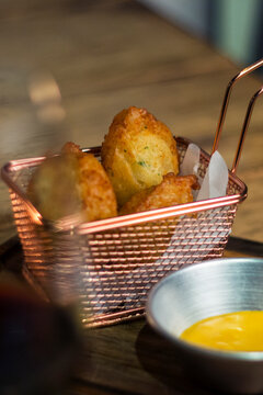 raditional codfish cakes.