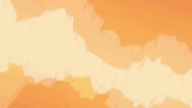 Abstract Painted Layers in Warm Orange 4K