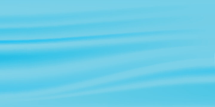 Abstract Light Blue Soft Wavy Silk Fabric Background