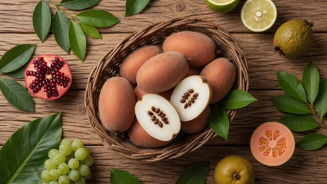Premium Mabolo Velvet Apple Harvest Showcasing Rare Tropical Fruit for Gourmet Recipes, Healthy Living, Sustainable Agriculture, and Culinary Inspiration