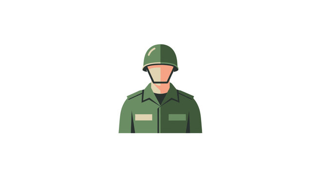 Soldier in Green Military Uniform.