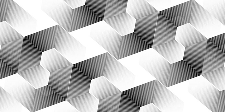 Honeycomb pattern with hexagon mesh. Texture bee comb grid. Flat vector illustration isolated on white background. modern
