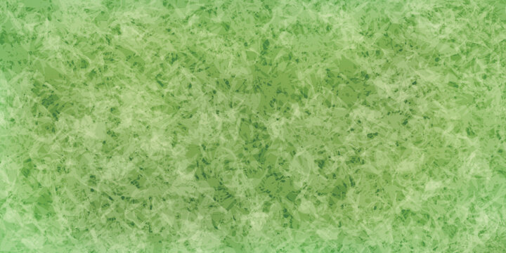 Abstract Green Textured Grass Pattern Background