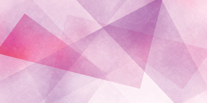 Elegant Pink Geometric Abstract Pattern Background