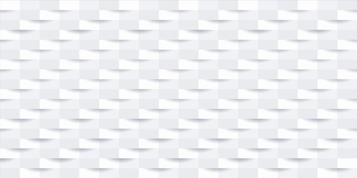 Minimalist White Geometric Texture Background Design