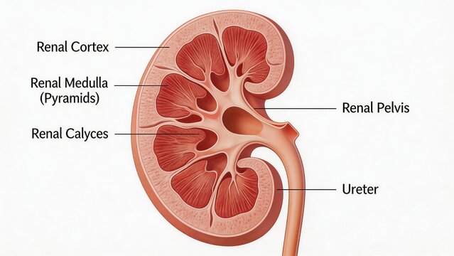Anatomy of a kidney