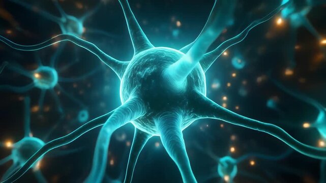 Neural network connections and synaptic firing in human brain