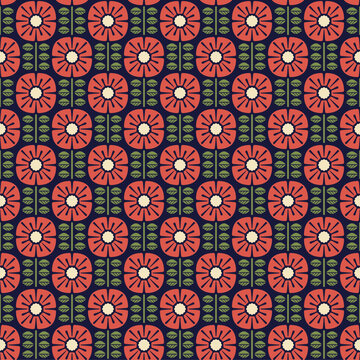 abstract retro seamless pattern wallpaper background
