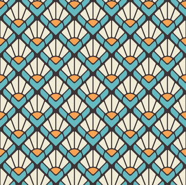 abstract retro seamless pattern wallpaper background
