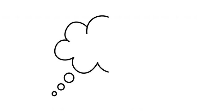 comic strip cartoon thought day dream speech bubble cloud