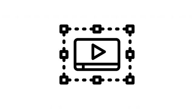 editing minimalist stroke animation