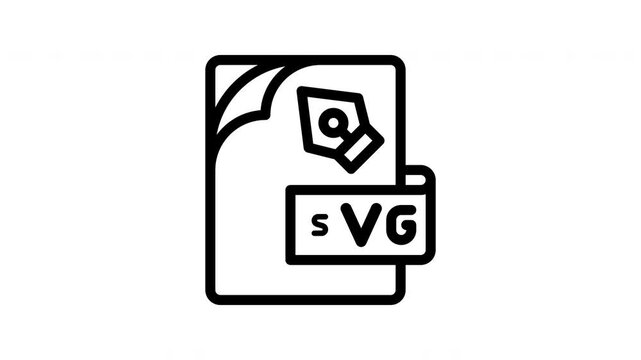 svg minimalist stroke animation