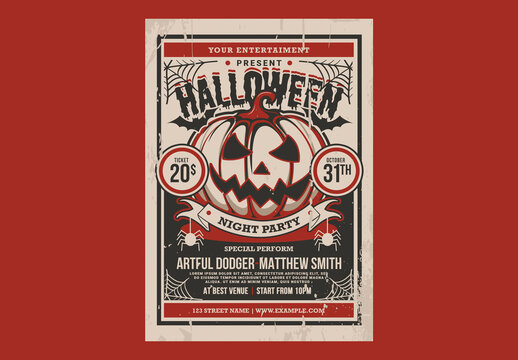 Halloween Party Flyer