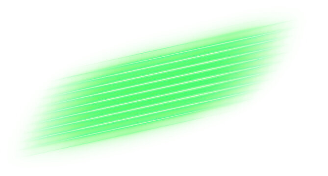 Neon Green Laser Beam Diagonal Streak Design