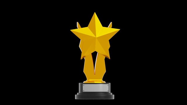 Award Trophy Star