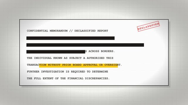 Vox Style Black Censorship Document Redaction