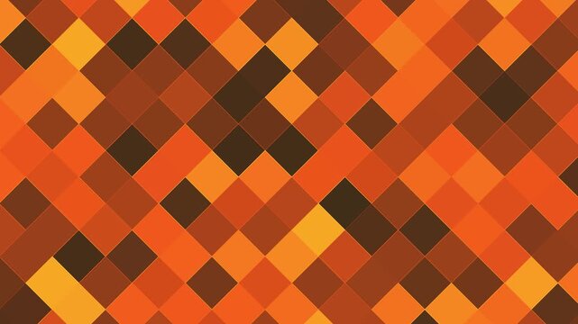 Digital pixel censored mosaic blocks shifting concept animation. Changing dynamic pixels blink motion for prohibition. Geometric mosaic background. Pixel blocks subtle flicker animation.
