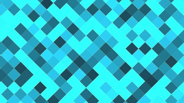 Digital pixel censored mosaic blocks shifting concept animation. Changing dynamic pixels blink motion for prohibition. Geometric mosaic background. Pixel blocks subtle flicker animation.