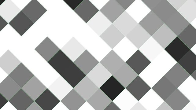 Digital pixel censored mosaic blocks shifting concept animation. Changing dynamic pixels blink motion for prohibition. Geometric mosaic background. Pixel blocks subtle flicker animation.