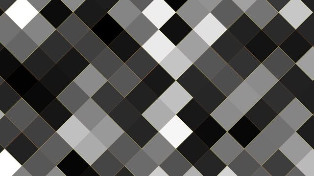 Digital pixel censored mosaic blocks shifting concept animation. Changing dynamic pixels blink motion for prohibition. Geometric mosaic background. Pixel blocks subtle flicker animation.