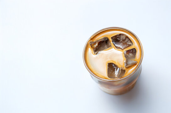 Iced Americano in a cup