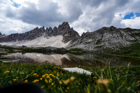 lake in the mountains