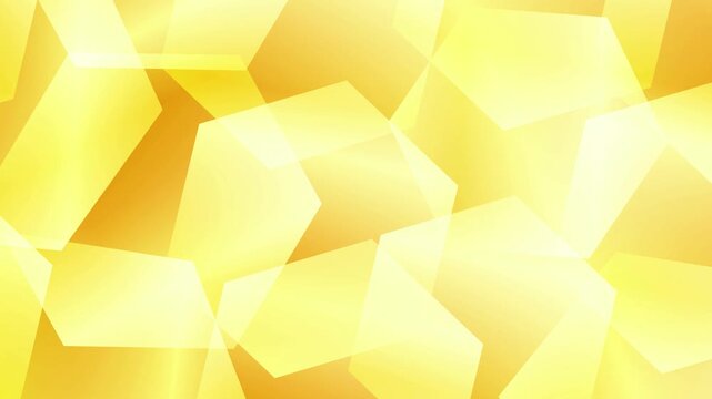 Abstract Golden Geometric Overlapping Shapes 4K