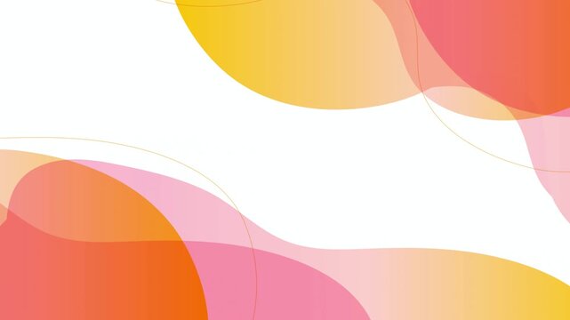 Abstract Flowing Shapes with Vibrant Colors 4K