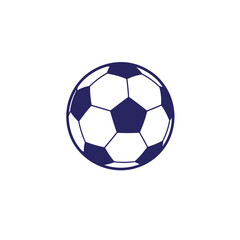 Fototapeta premium Soccer Balls Silhouette Vector Illustration.