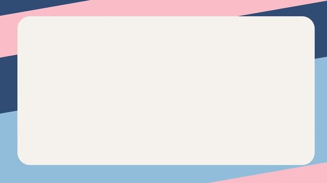 Abstract Pastel Geometric Background Animation for Modern Presentation