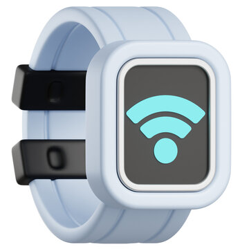 Smartwatch 3D Illustration