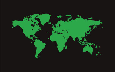 Obraz premium simple map
