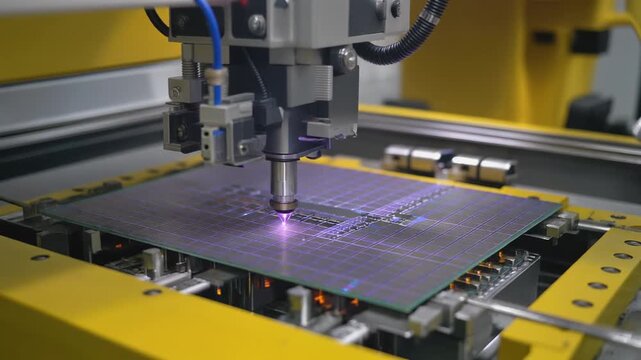 Clean Room Microchip Manufacturing