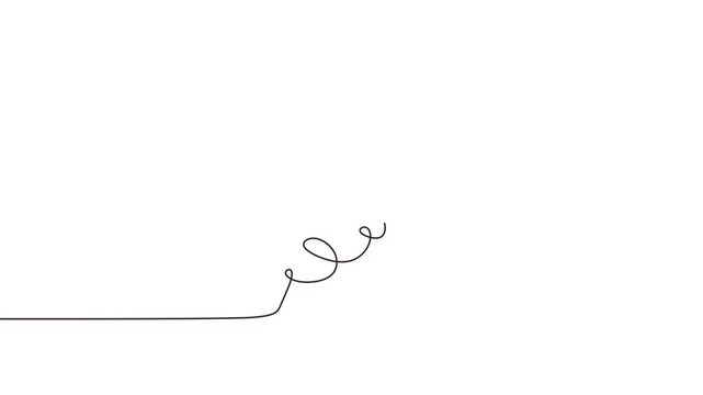 Plant On Brain Continuous Line Animation For Mental Growth Green Thinking