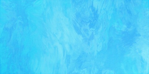 Naklejka premium Azure pigment washes across textured cotton paper surface