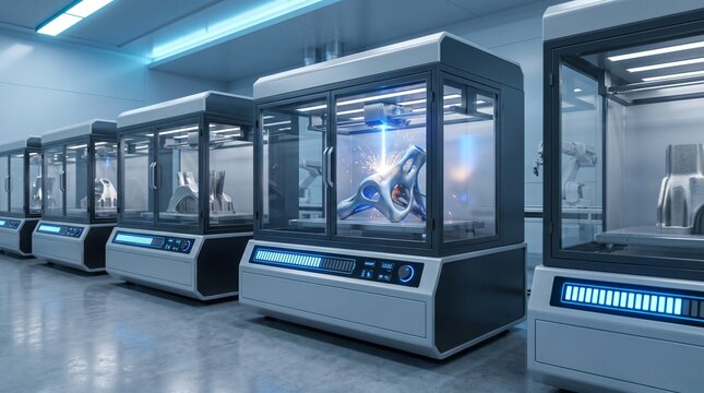 Row of blue and black claw machines in an arcade