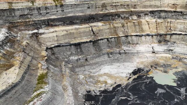 vast expanse of coal mining in South Kalimantan