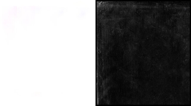 Minimalist split screen background, high contrast black and white texture, abstract dual tone composition for graphic design and copy space