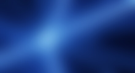 Fototapeta premium Smooth blue gradient background, with soft light, streaks and dark, vignette abstract