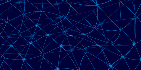 Premium blue technology hexagonal vector © Srijayanti