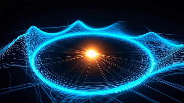 Dijkstra's Algorithm: Light Wavefront Exploration