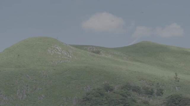夏の平尾台の景色(4k, 24fps, slog, All-Intra)