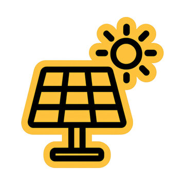 PNG Solar energy icon illustration