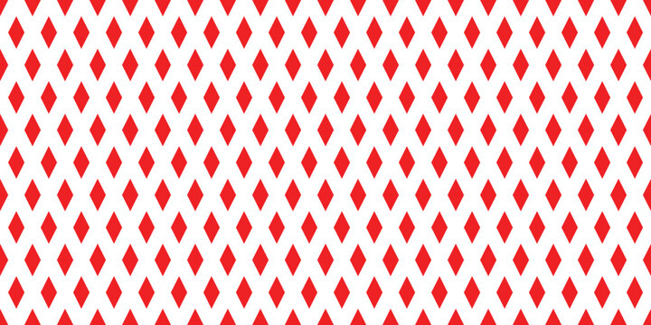 Red rhombus shapes with transparent background create abstract repeating pattern wallpaper.